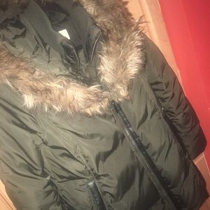 Micheal Kors Green Parka